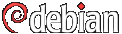 powered by debian
